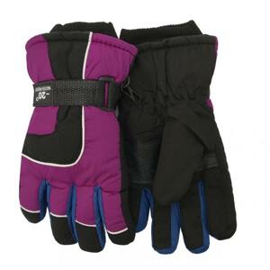 Dětské zimní rukavice Bella Accessori 9010-4 fialová