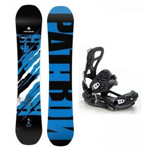 Pathron Sensei Blue 19/20 snowboard + vázání Pathron XT black snb - 154 cm + M (EU 39–41)