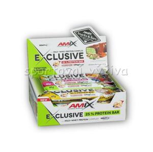 Amix 12x Exclusive Protein Bar 85g - White chocolate
