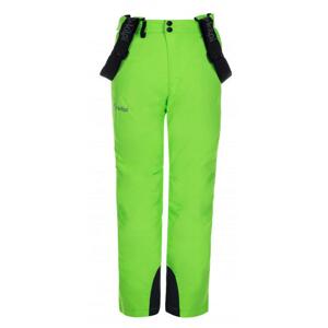 KILPI MIMAS JB dětské lyžařské kalhoty zelená - 134
