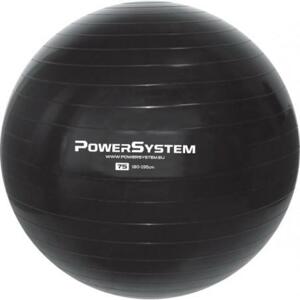 Power System Gymnastický míč 75 cm - černá