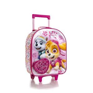 Heys Dětský textilní kabinový kufr Soft Paw Patrol Pink 2 21l