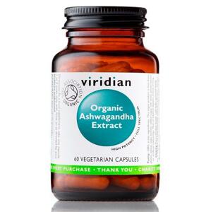 Viridian Organic Ashwagandha extract 60 kapslí
