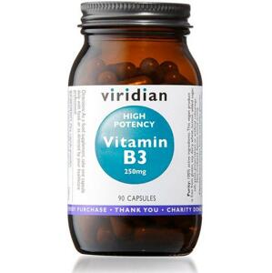 Viridian High Potency Vitamin B3 250mg 90 kapslí