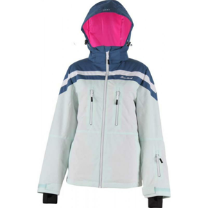 2117 Strečová lyžařská dámská bunda True North- modro-bílá - 38