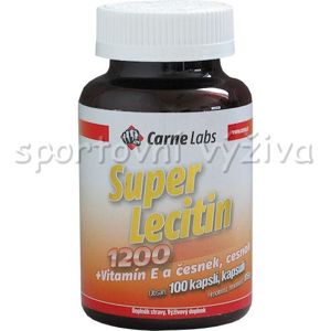 Carne Labs Super Lecitin 1200 + E + česnek 100 cps