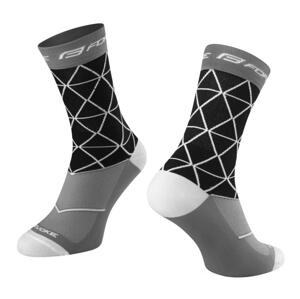 Force ponožky EVOKE černo-šedé - S-M/36-41