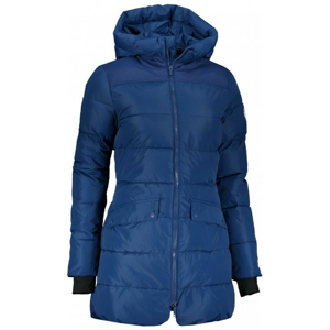 2117 BJÖRKAS - dámský zateplený kabát (Du Pont Sorona) - modrý + sleva 500,- na příslušenství - 42