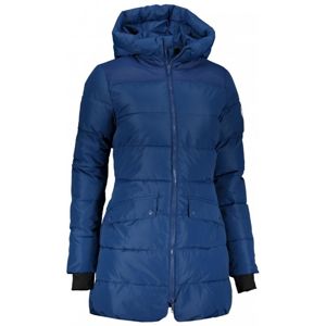 2117 BJÖRKAS - dámský zateplený kabát (Du Pont Sorona) - modrý + sleva 500,- na příslušenství - 36