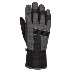 Kilpi GRANT-U tmavě šedé lyžařské rukavice - M
