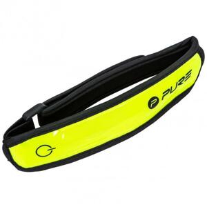 Pure2Improve Reflexní pásek na běh LED band - neonová žlutá