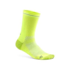 Craft Visible 1906062 sportovní ponožky - 34-36 - žlutá