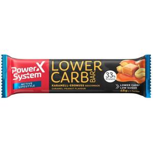 Power System Lower Carb Protein bar 33% 45 g - arašíd - karamel