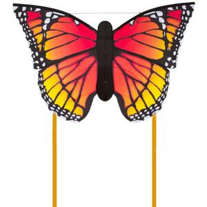 Motýl červeno žlutý 130 cm