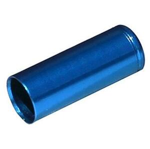 Max1 koncovka bowdenu CNC Alu 5mm utěsněná modrá 100ks
