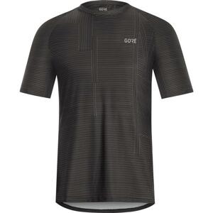 Gore M Line Brand Shirt trail cyklodres - dark graphite grey/black L