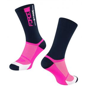 Force ponožky STAGE modro-růžové - L-XL/42-46