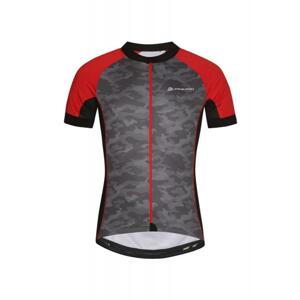 Alpine Pro MARK šedý cyklistický dres - L