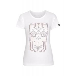 Alpine Pro STARKA bílé dámské triko krátký rukáv - XL
