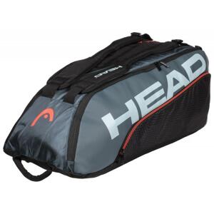 Head Tour Team 9R Supercombi 2020 taška na rakety - černá-šedá