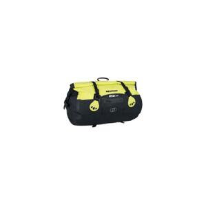 Oxford Vodotěsný vak Aqua T-50 Roll Bag, (černý/žlutý fluo, objem 50 l)