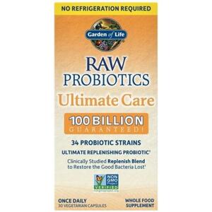 Garden of Life RAW Probiotika - dokonalá péče - 100 miliard CFU 30 kapslí