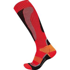 Husky Snow Wool červené ponožky - L (41-44)