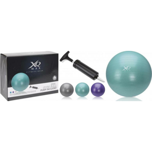 Xq Max Gymnastický míč ANTIBURST 75 cm - Stříbrná