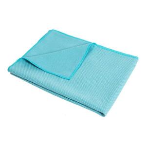 Pure2improve YOGA Antislip ručník P2I 170x60 cm modrý - Modrý