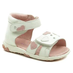 AXIM Sunway 1S6938 bílé dívčí sandálky - EU 21