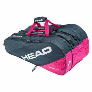 Head Elite 12R Monstercombi 2020 taška na rakety antracitová-růžová