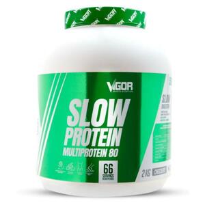 Vigor Slow Protein 2000 g - vanilka