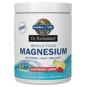 Garden of Life Magnesium Dr. Fomulated - Hořčík 421,5 g - malina - citron