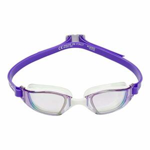 Michael Phelps Plavecké brýle XCEED iridescentní titanově zrcadlový šeříkový zorník - fialová