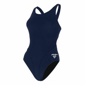 Michael Phelps Dámské plavky SOLID COMP BACK LADY námořnická modrá - DE 32