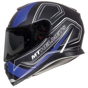 MT Helmets Thunder 3 SV Trace černá matná-modrá - 3XL