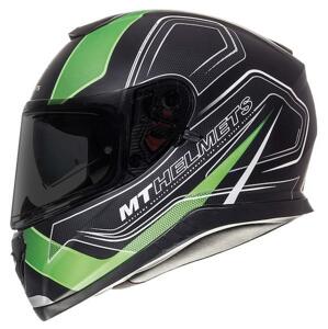 MT Helmets Thunder 3 SV Trace černá matná-fluo zelená - XL - 60-61 cm