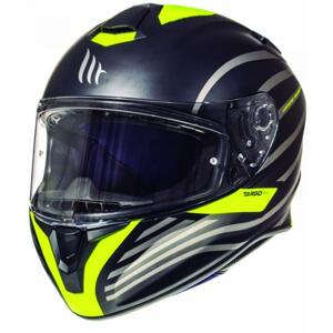 MT Helmets Targo Doppler fluo žlutá - 2XL - 63-64 cm