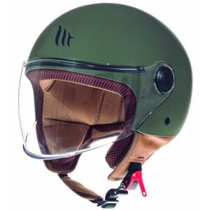 MT Helmets Street zelená - S - obvod hlavy 55-56 cm