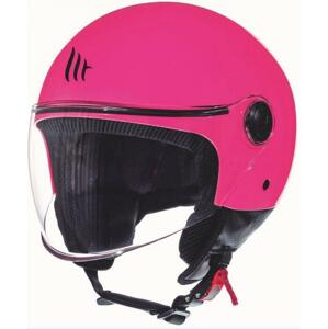 MT Helmets Street růžová přilba na skútr - XL - obvod hlavy 61-62 cm