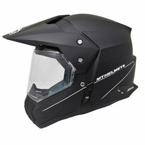 MT Helmets Synchrony Duosport SV černá matná enduro - S - 55-56 cm