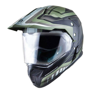 MT Helmets Synchrony Duosport SV Tourer zeleno-černá - M