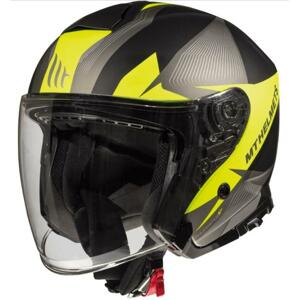 MT Helmets Thunder 3 SV Wing černo-šedo-fluo žlutá - S - 55-56 cm