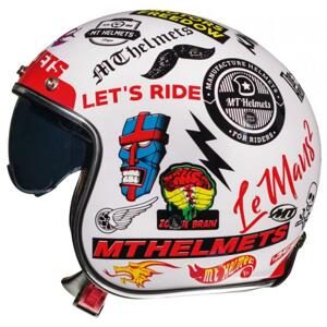 MT Helmets LeMans 2 SV Anarchy - XS