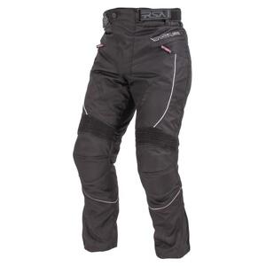 RSA Devil pánské černé zkrácené kalhoty na motorku - M