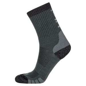Kilpi MERLIN-U tmavě šedé sportovní ponožky - 35-38