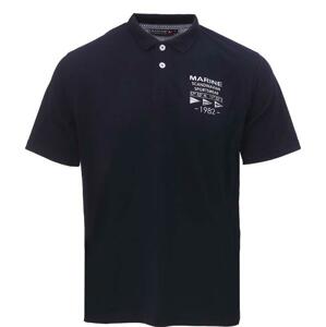 2117 MARINE - pánské polo tričko - Navy - 5XL