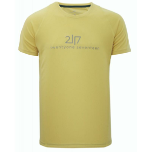 2117 TUN - pánské funkční triko s kr.rukávem - Yellow - XL
