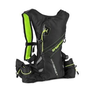 Spokey SPRINTER - Cyklistický a běžecký batoh 5 l, zeleno/černý, voděodolný