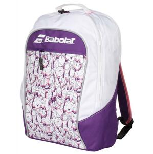 Babolat Club Backpack Junior 2020 dětský sportovní batoh - bílá-fialová